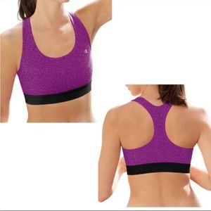 Champion Absolute Sports Bra Racerback Purple